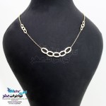 گردنبند طلا - طرح هندسی