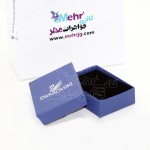 آویز ساعت طلا - سنگ سواروسکی گل