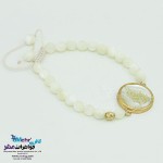 دستبند طلا و سنگ - طرح وان یکاد