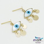 گوشواره طلا - طرح چشم