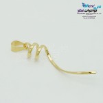 آویز طلا - طرح پیچی