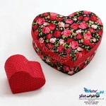 جعبه جواهرات - طرح شکوفه‌ی رز