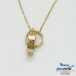 گردنبند طلا - طرح کارتیه