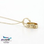 گردنبند طلا - طرح کارتیه