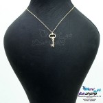 گردنبند طلا - طرح کلید