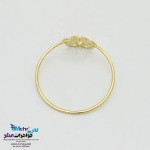 انگشتر طلا - طرح گل