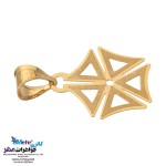 نیم ست طلا - آویز و گوشواره - طرح گل