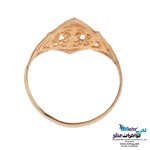 انگشتر طلا - طرح هندسی
