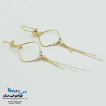 گوشواره طلا - طرح هندسی