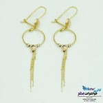 گوشواره طلا - طرح هندسی