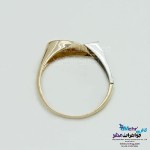 انگشتر طلا - طرح هندسی