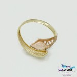 انگشتر طلا - طرح هندسی