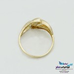 انگشتر طلا - طرح هندسی