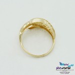 انگشتر طلا - طرح گل