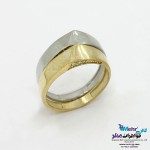 انگشتر طلا - طرح قلهی خوشبختی