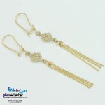 گوشواره طلا - طرح گل