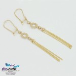 گوشواره طلا - طرح گل