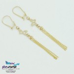 گوشواره طلا - طرح پروانه