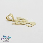 آویز طلا - طرح گربه