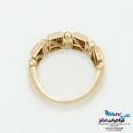 انگشتر طلا - طرح هندسی