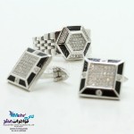 دکمه سردست جواهر - طرح رولکس