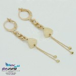 گوشواره طلا - طرح کارتیه