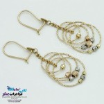 گوشواره طلا - طرح دایره