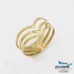 انگشتر طلا - طرح هفت و هشت