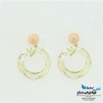گوشواره طلا - سنگ سواروسکی رینگ