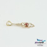 آویز طلا - طرح اسلیمی