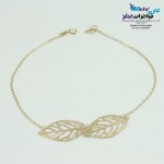 پابند طلا - طرح برگ