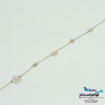 گردنبد طلا - طرح شکوفه سیب