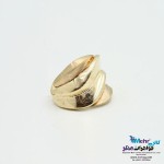 انگشتر طلا - طرح موج