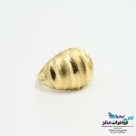 انگشتر طلا - طرح موج