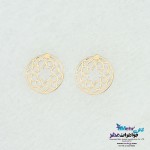 گوشواره طلا - طرح  شمسه