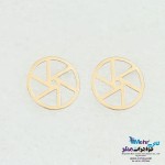 گوشواره طلا - طرح هندسی