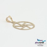 آویز طلا - طرح هندسی