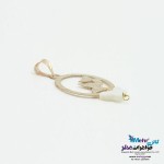 آویز طلا - طرح پروانه