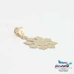 آویز طلا - طرح برف