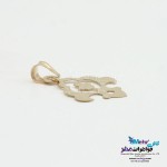آویز طلا - طرح اسلیمی