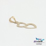 آویز طلا - طرح قلب