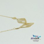 گردنبند طلا - طرح هندسی