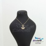 گردنبند طلا - طرح  لنگر