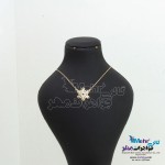 گردنبند طلا - طرح برف