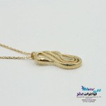 گردنبند طلا - طرح قو