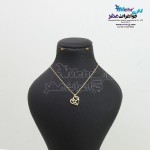 گردنبند طلا - طرح قلب و گربه