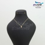 گردنبد طلا - طرح سنگ رنگی