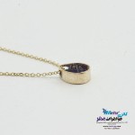گردنبند طلا - طرح اشک