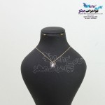 گردنبند طلا - طرح پروانه و چشم نظر
