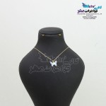 گردنبند طلا - طرح پروانه